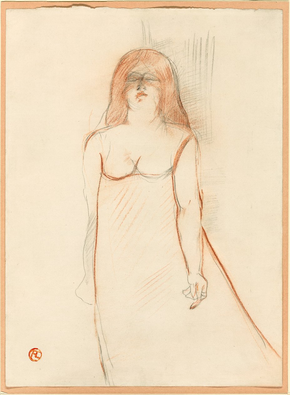 Bayan Cocyte by Henri de Toulouse Lautrec