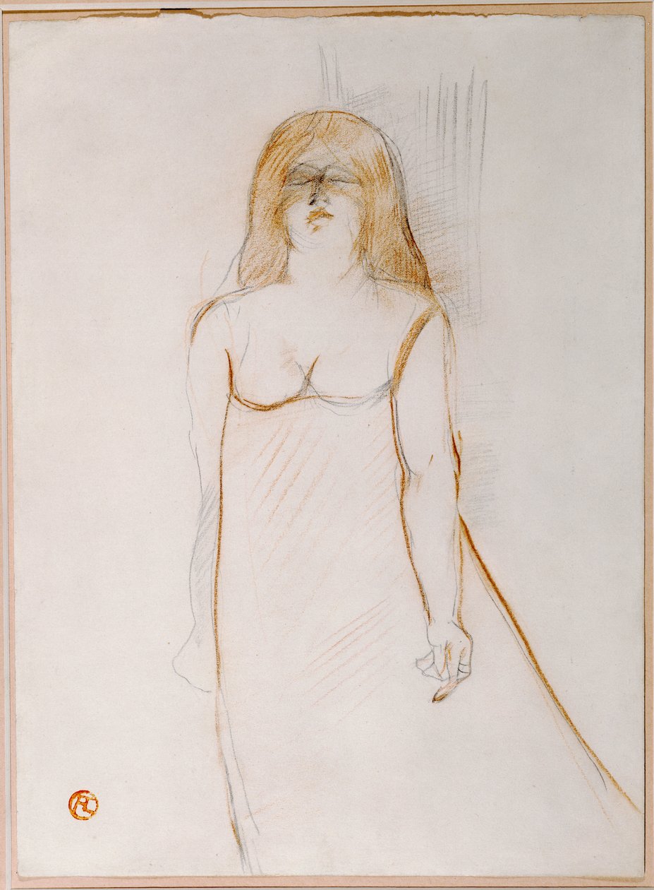 Bayan Cocyte, 1900 by Henri de Toulouse Lautrec