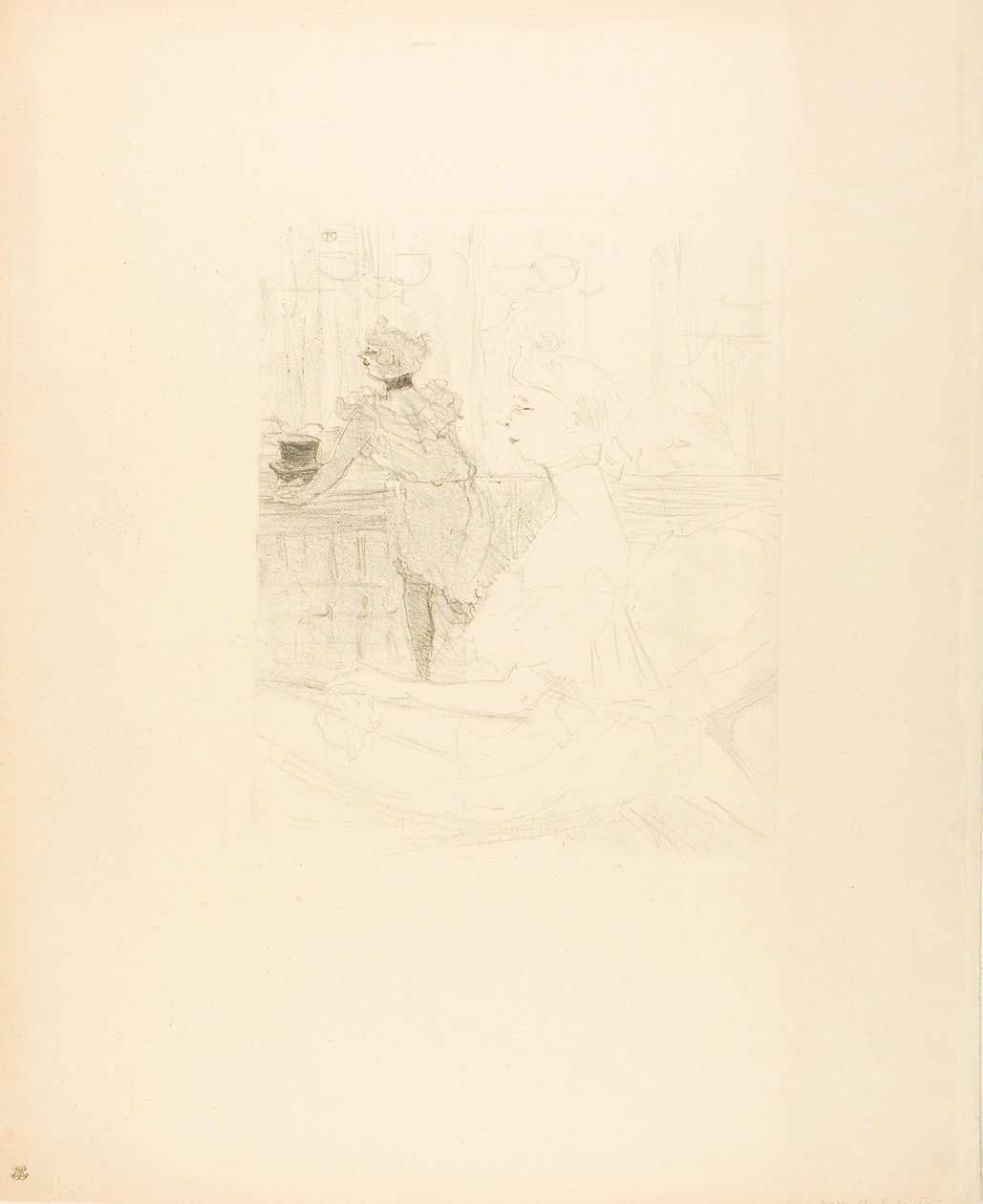 Bayan Leconte by Henri de Toulouse Lautrec