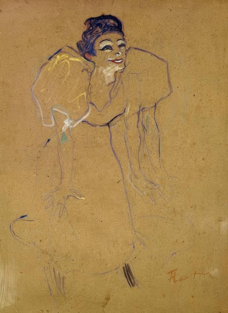 Matmazel Polaire by Henri de Toulouse Lautrec
