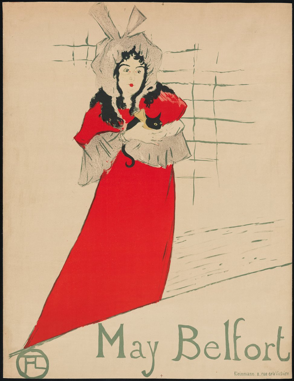 Mayıs Belfort by Henri de Toulouse Lautrec