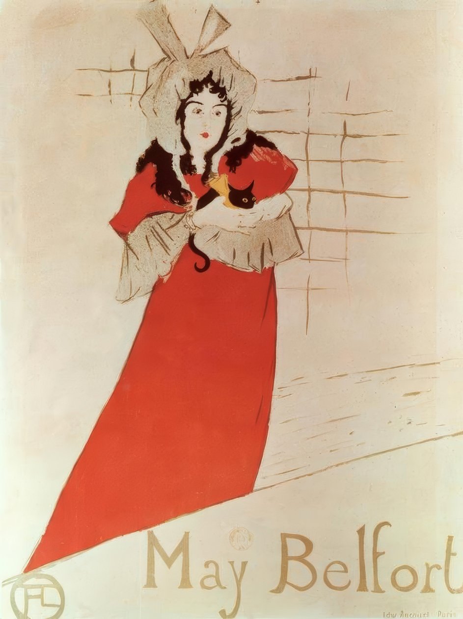 Mayıs Belfort by Henri de Toulouse Lautrec