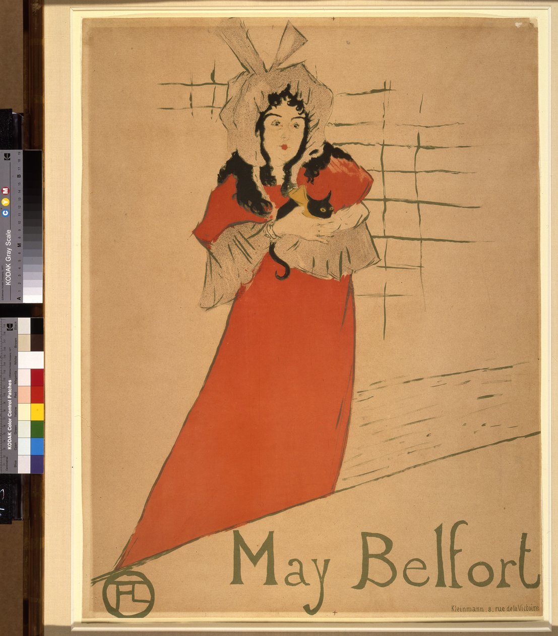Mayıs Belfort, 1895 by Henri de Toulouse Lautrec
