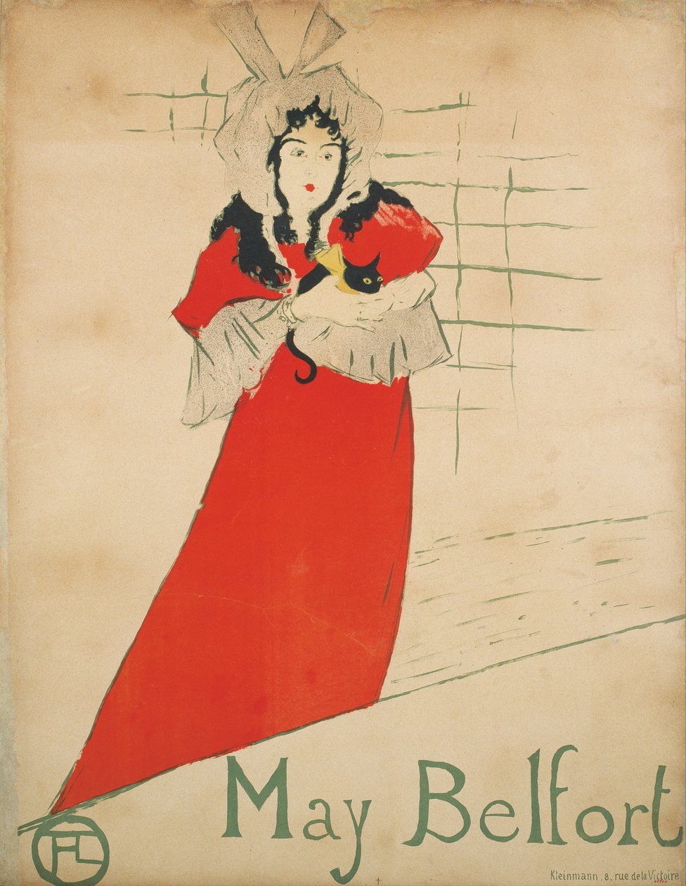 Mayıs Belfort Posteri by Henri de Toulouse Lautrec