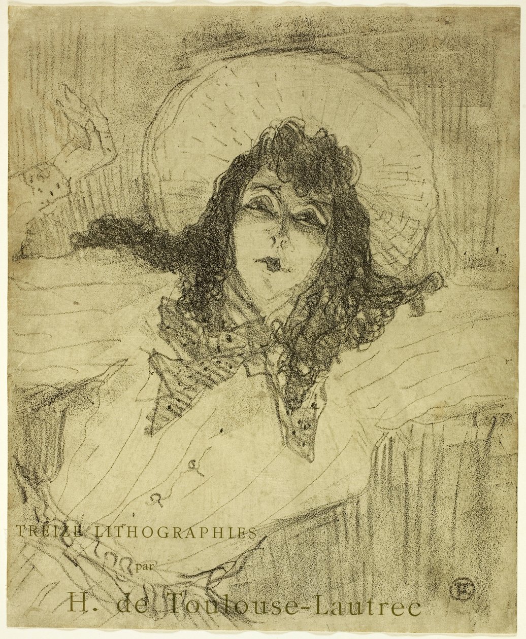 May Belfort, Treize Litografilerinden by Henri de Toulouse Lautrec