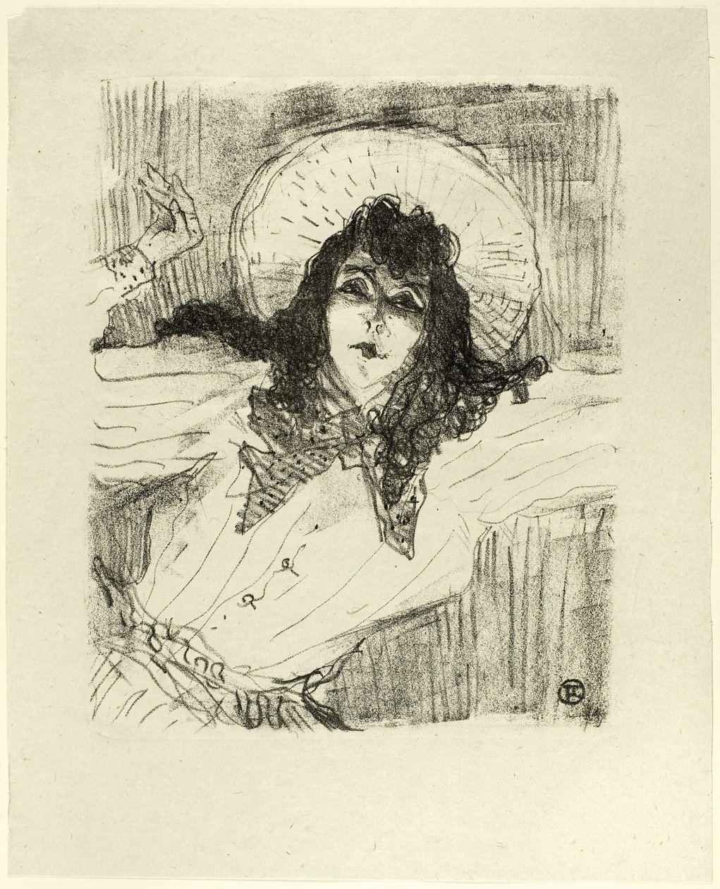 May Belfort, Treize Litografilerinden by Henri de Toulouse Lautrec