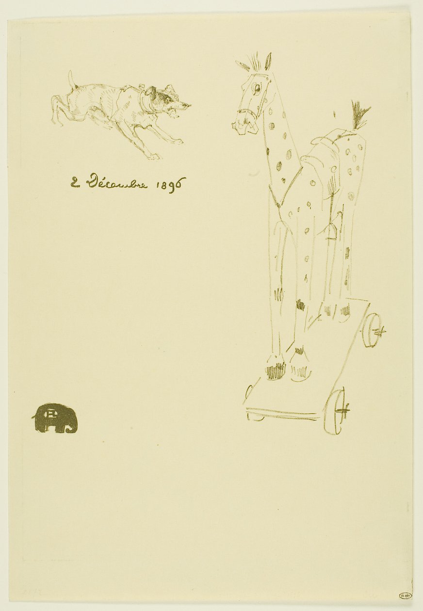 Menü Sylvain by Henri de Toulouse Lautrec