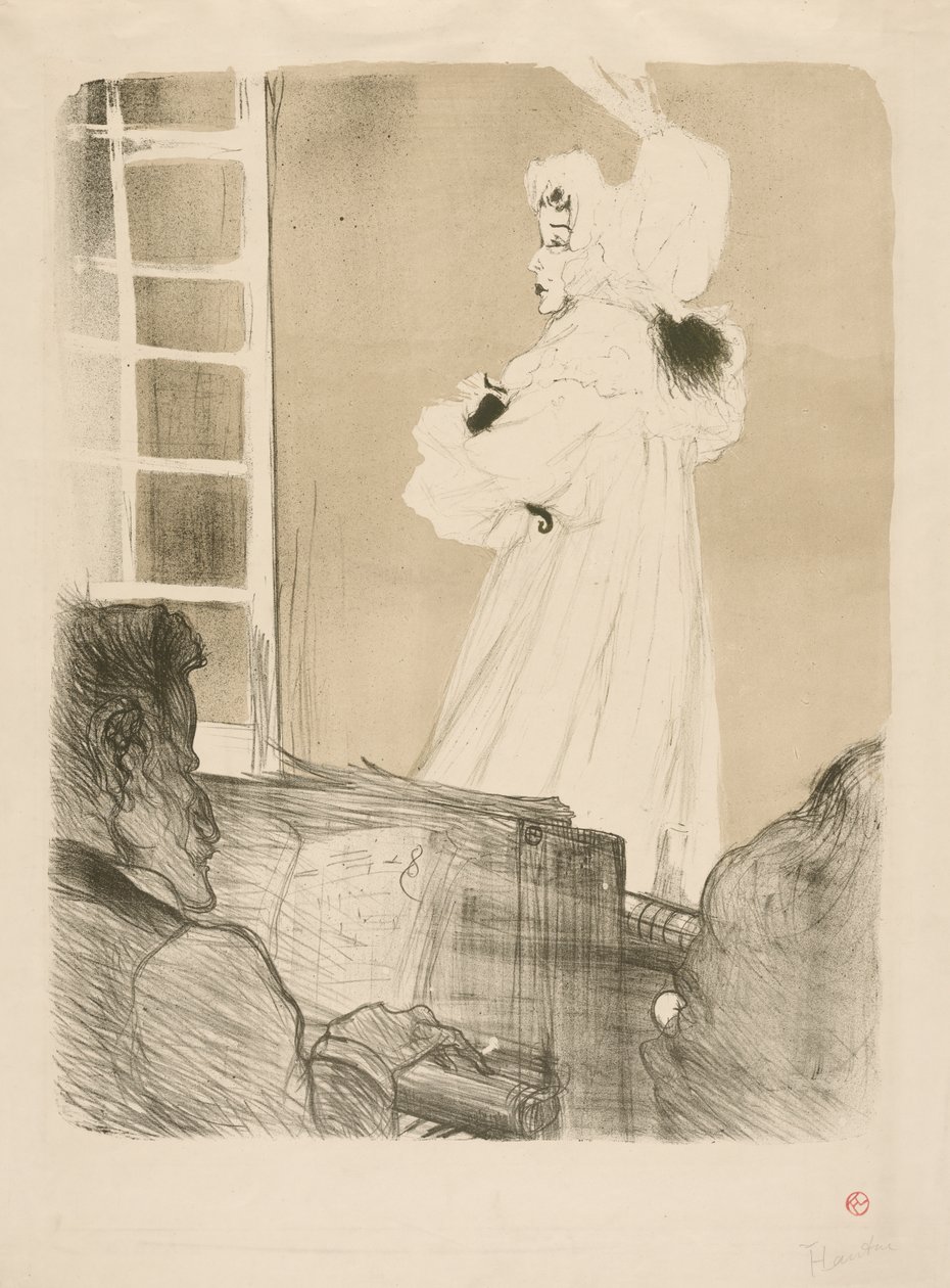 Bayan May Belfort by Henri de Toulouse Lautrec
