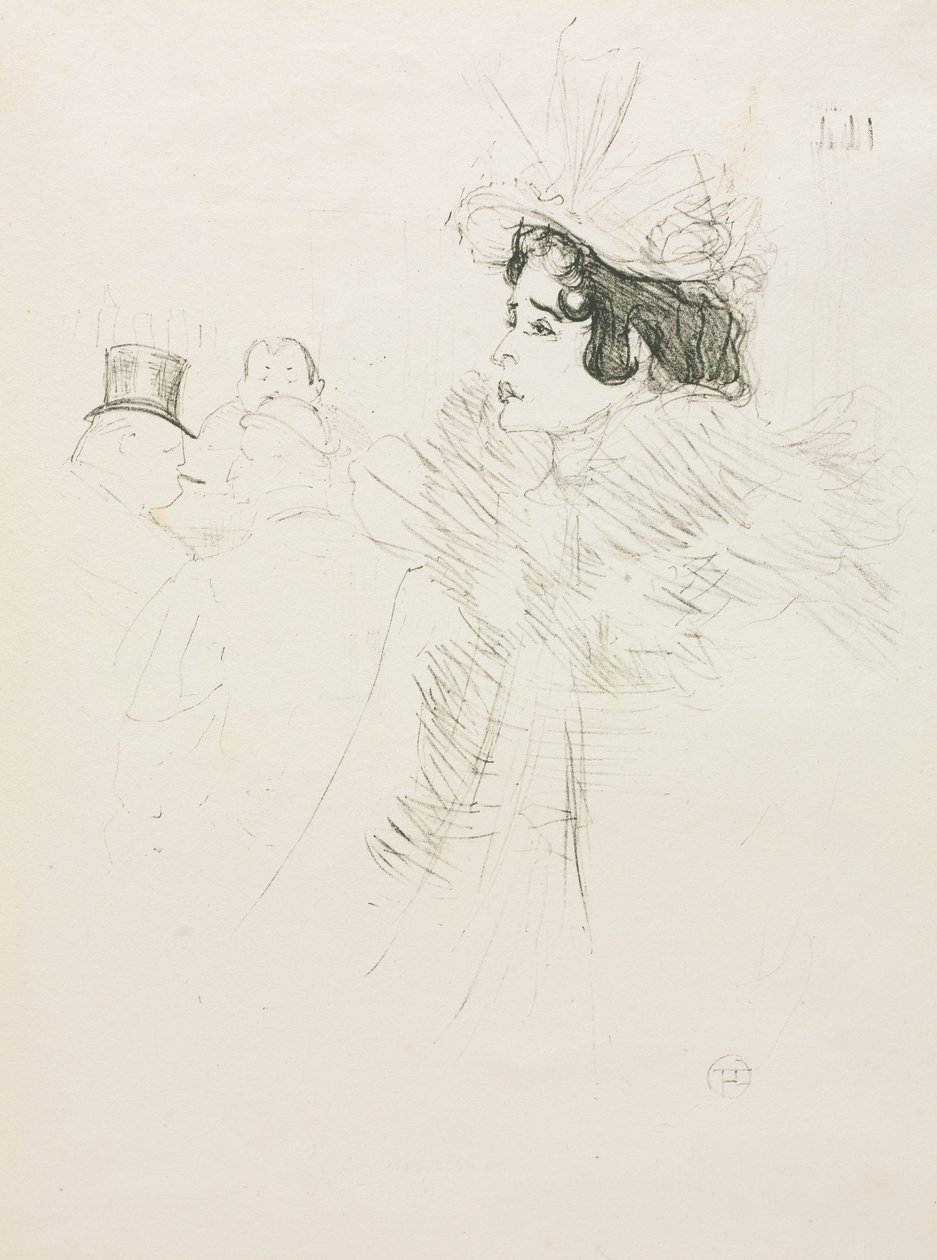Bayan May Belfort by Henri de Toulouse Lautrec