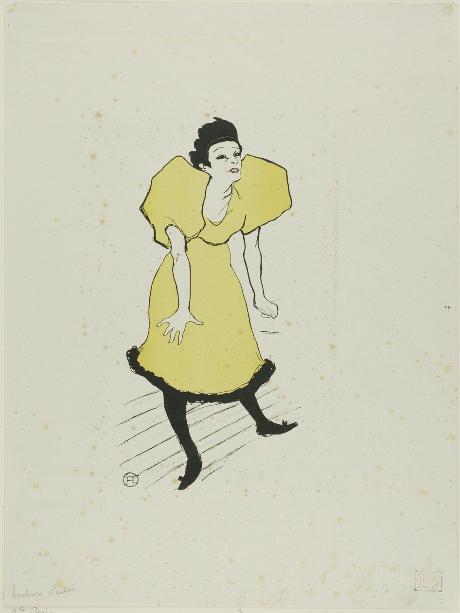 Bayan Kutup by Henri de Toulouse-Lautrec