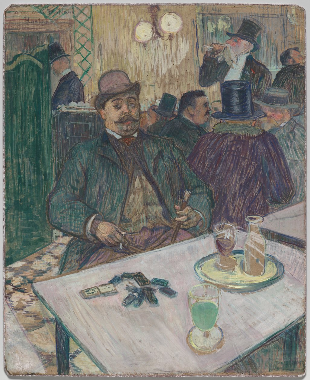 Mösyö Boileau Kafede by Henri de Toulouse Lautrec