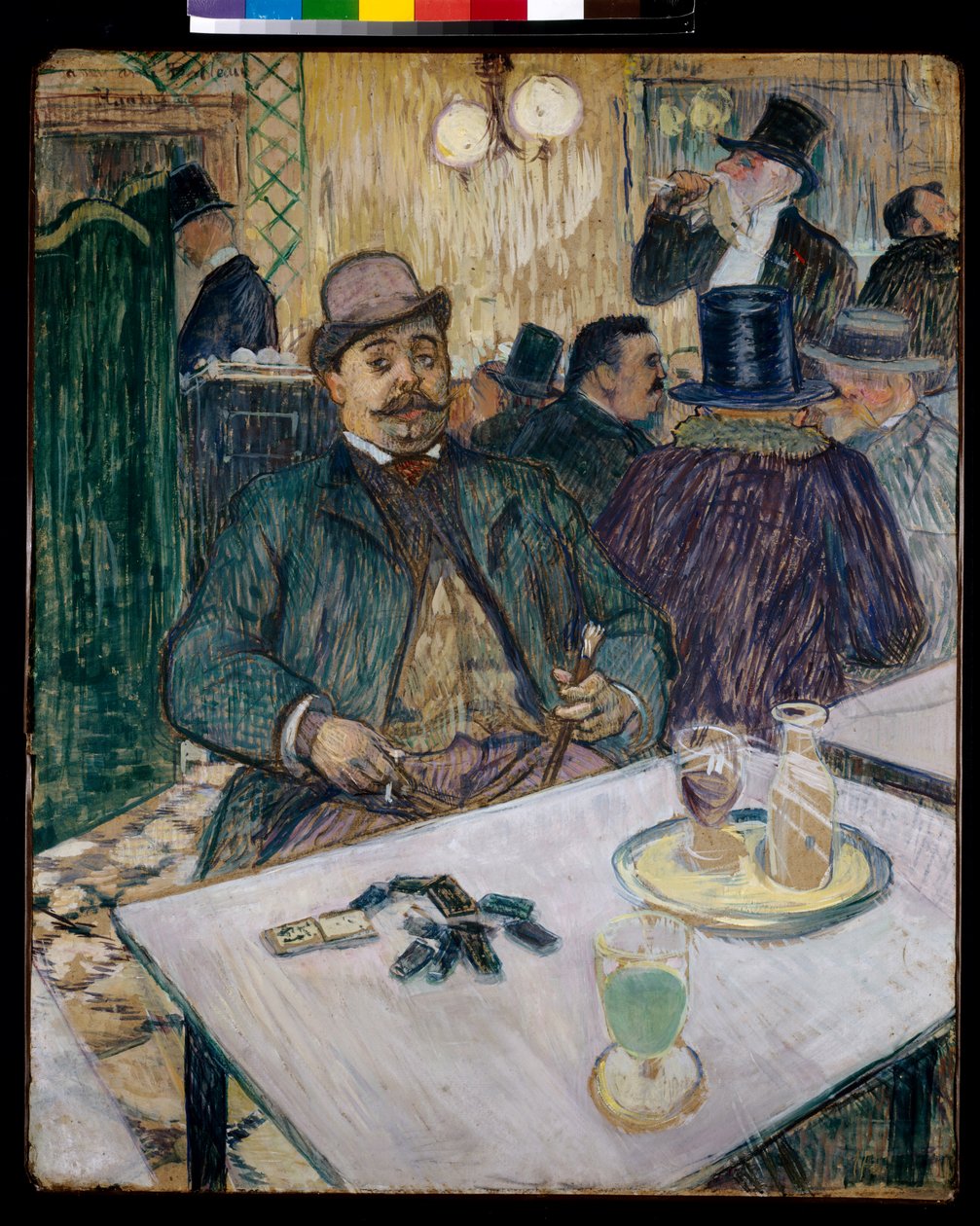 Mösyö Boileau, Kafede, 1893 by Henri de Toulouse Lautrec