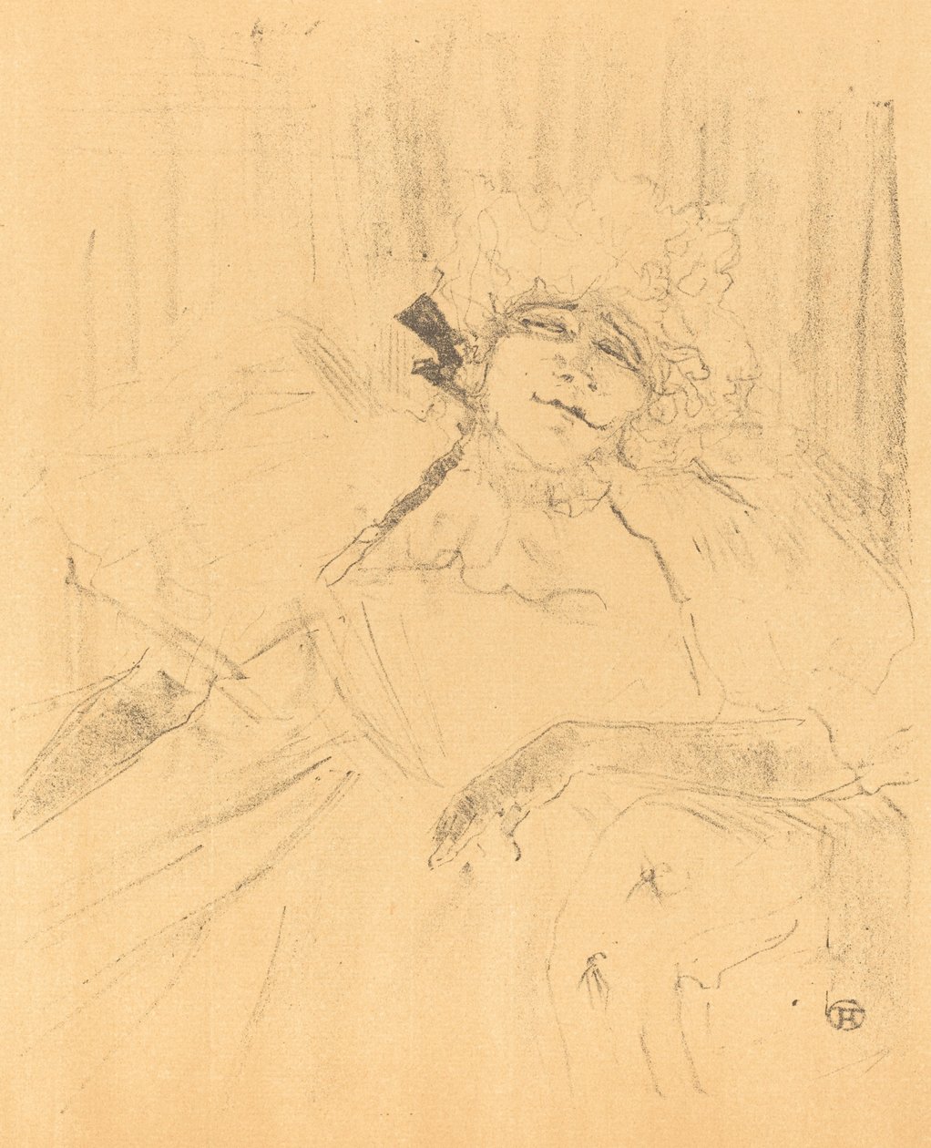 Eski şarkı by Henri de Toulouse Lautrec
