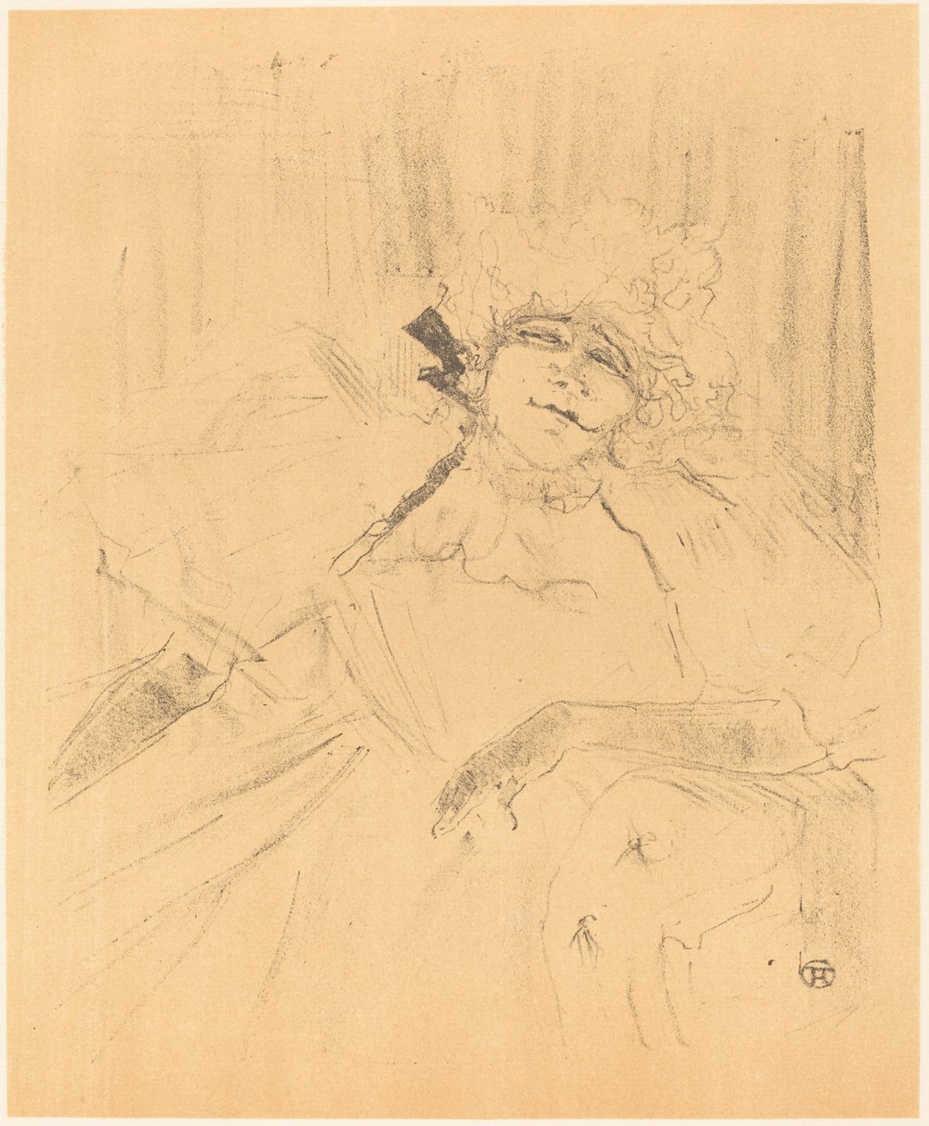 Eski şarkı by Henri de Toulouse Lautrec