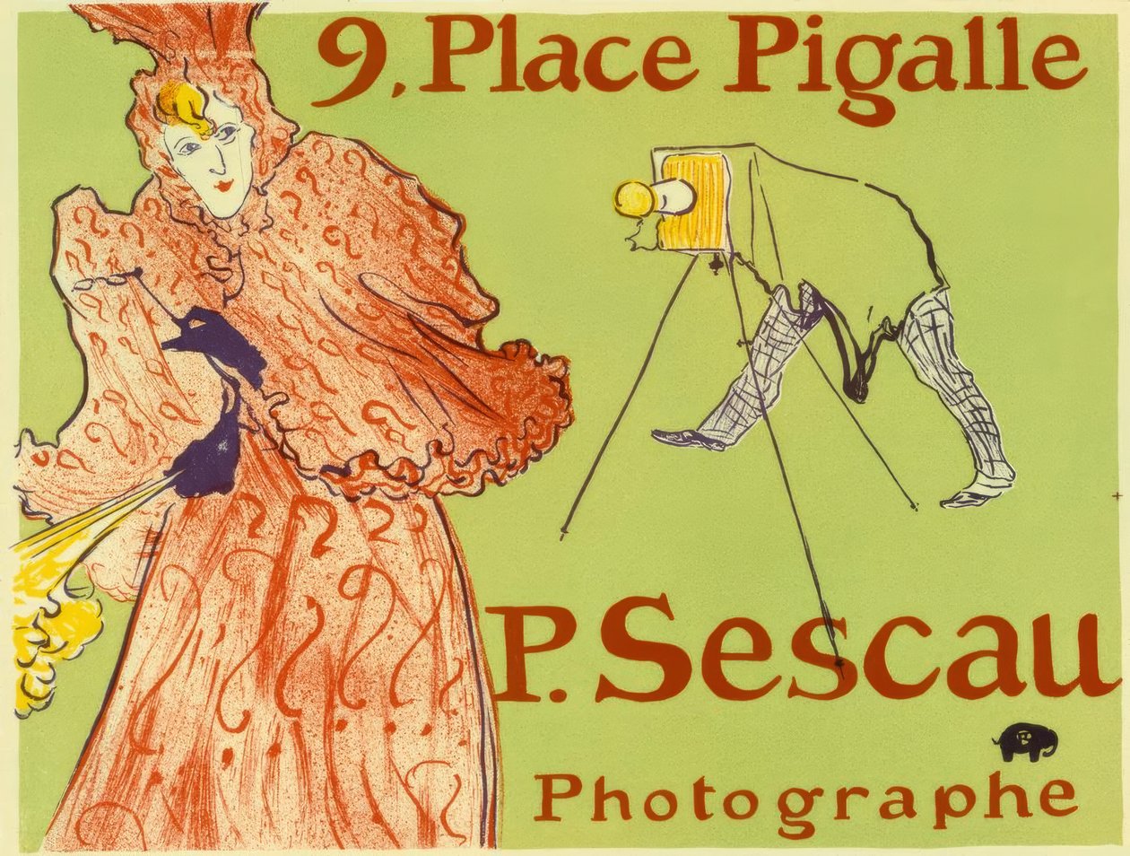 P.Sescau / Fotoğrafçılık by Henri de Toulouse Lautrec