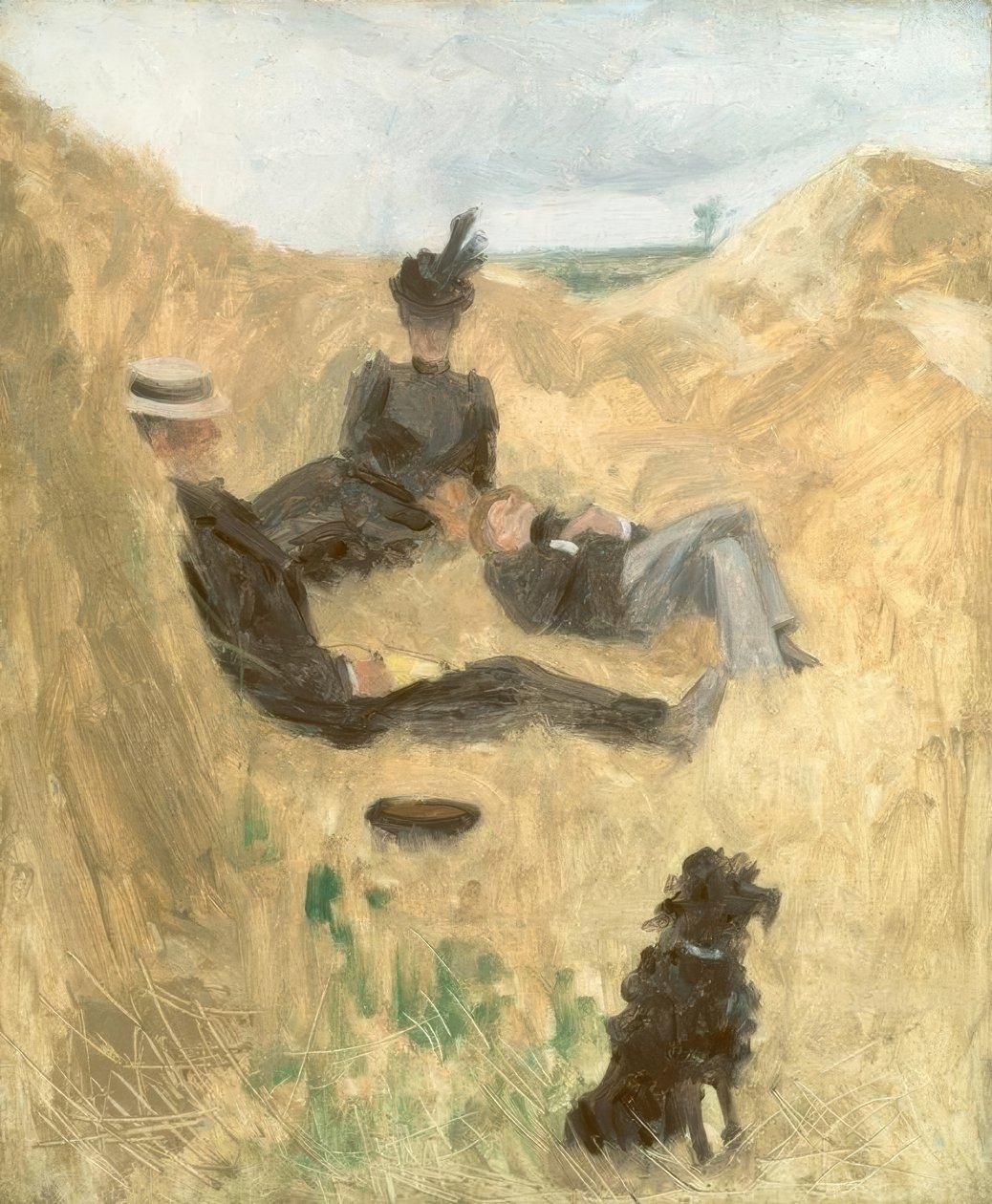 ülke partisi by Henri de Toulouse Lautrec
