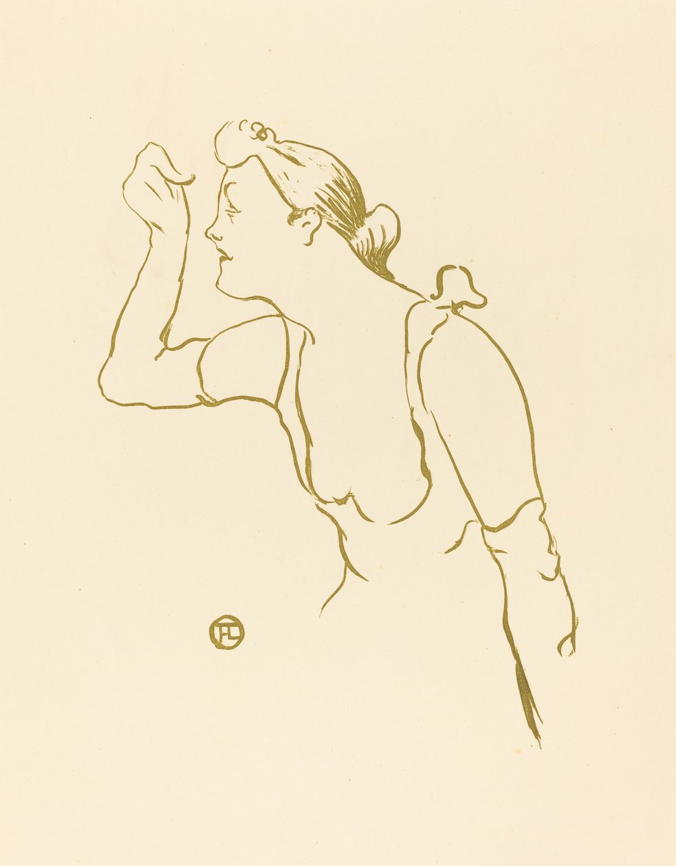 Paula Brebion by Henri de Toulouse Lautrec