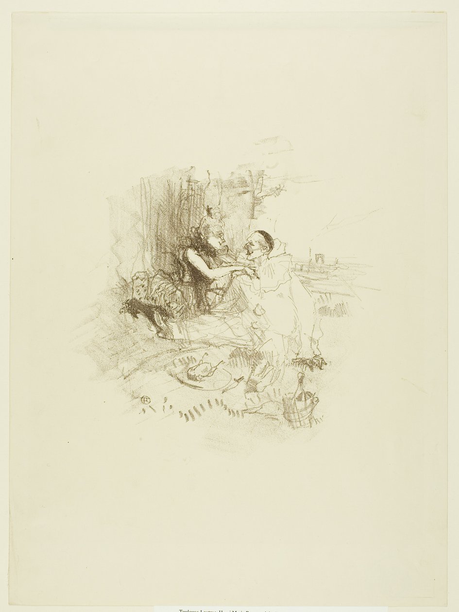 Piknik by Henri de Toulouse Lautrec