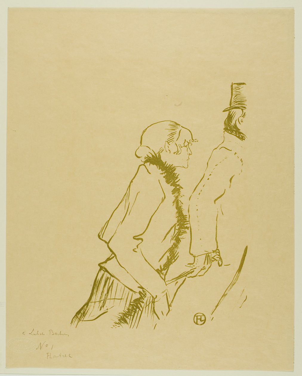 Zavallı Sokak Gezgini! by Henri de Toulouse Lautrec