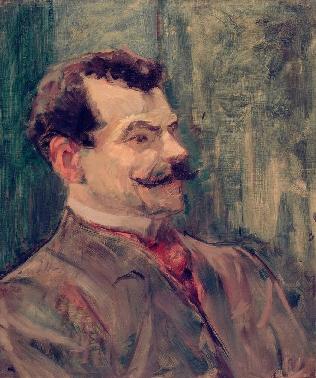 Porträt André Nehir Kıyısı by Henri de Toulouse Lautrec