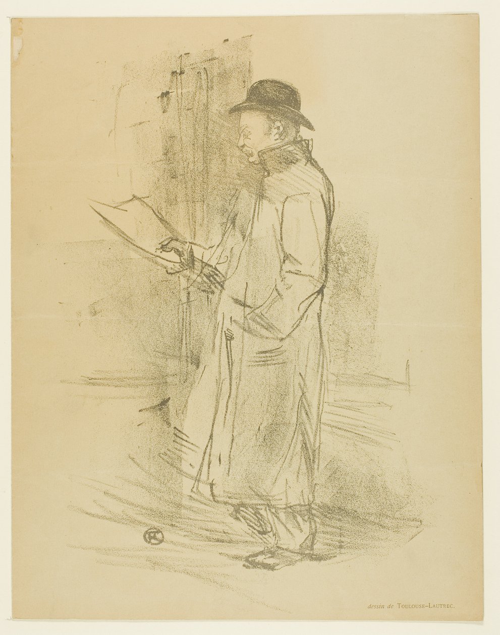 Gémier Faydası Programı by Henri de Toulouse Lautrec