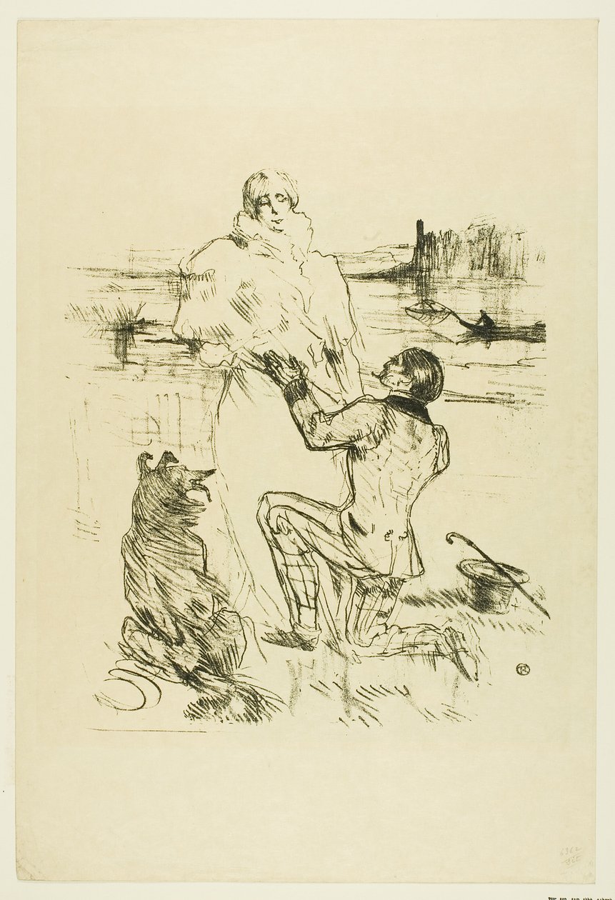 Öneri (birinci plaka) by Henri de Toulouse Lautrec