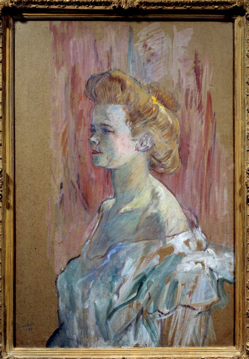 Fuhuş: “” Bir ev hanımının portresi” Henri de Toulouse Lautrec