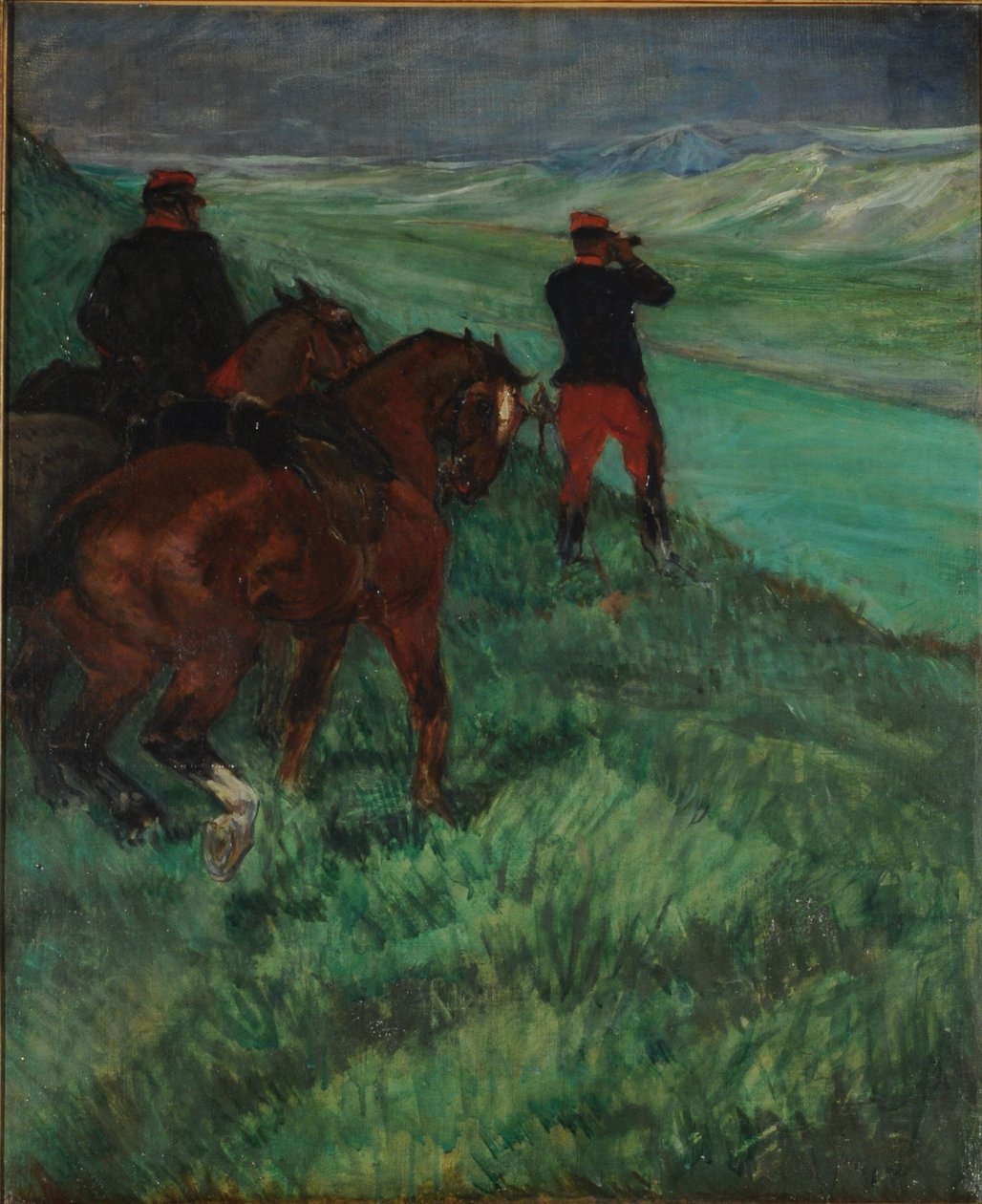 Yedek subay by Henri de Toulouse Lautrec