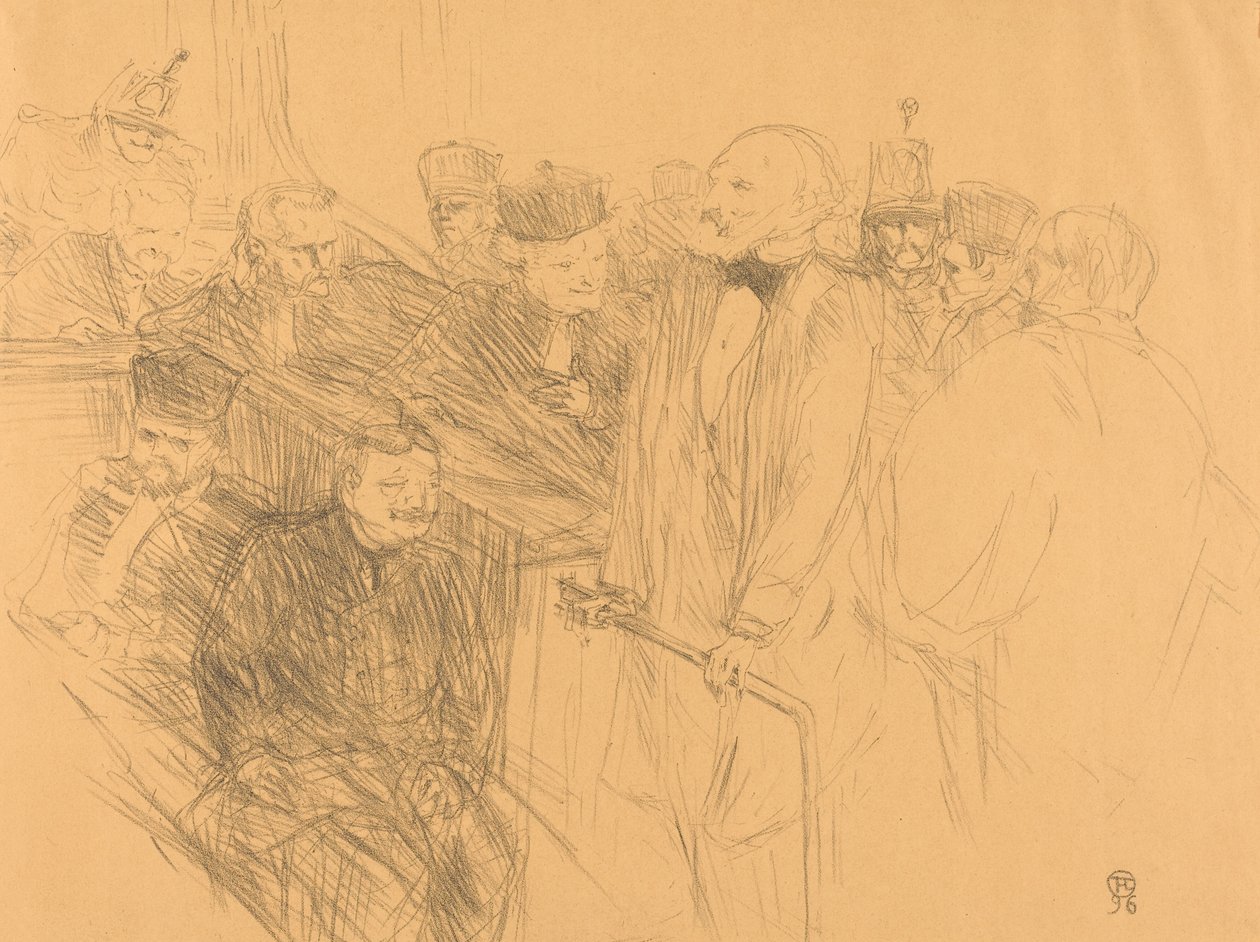 Ribot Yatırma (Ribot Yatırma) by Henri de Toulouse Lautrec
