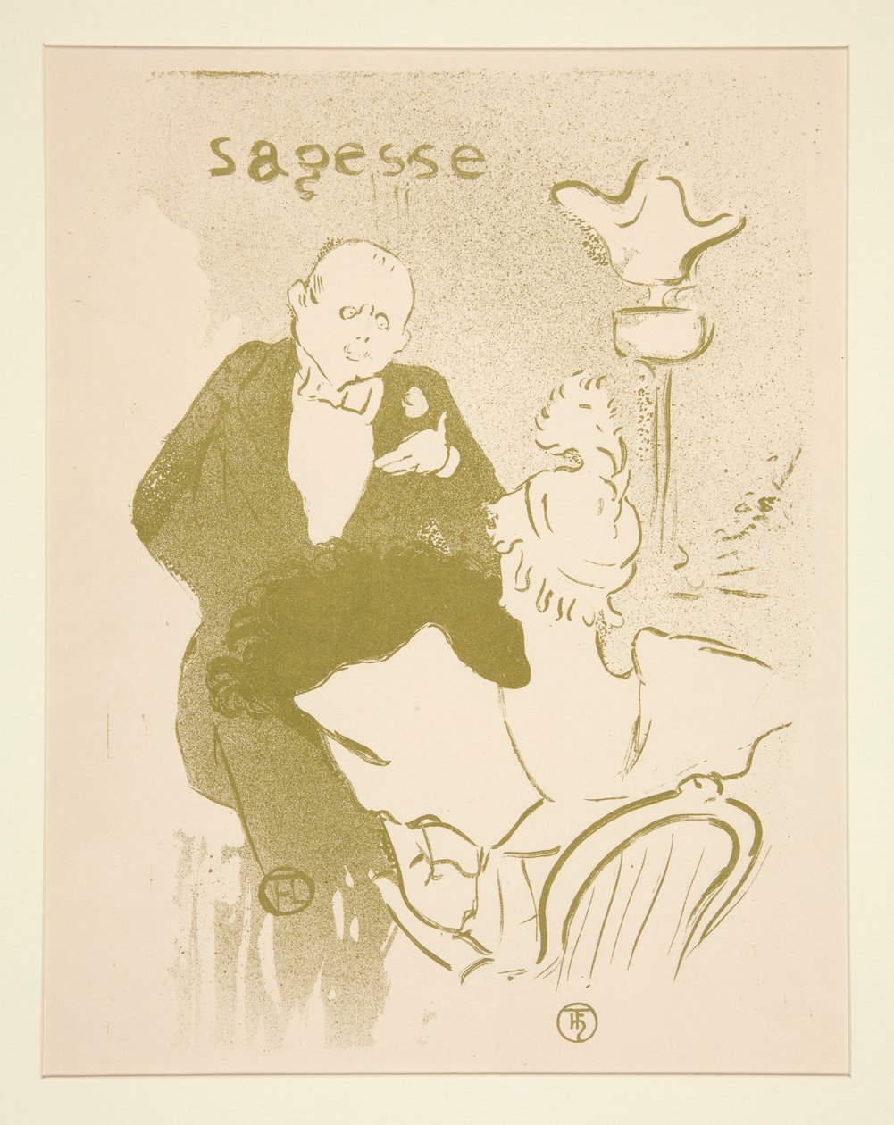 Bilgelik by Henri de Toulouse Lautrec