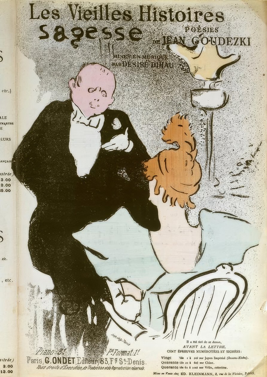 Bilgelik by Henri de Toulouse Lautrec