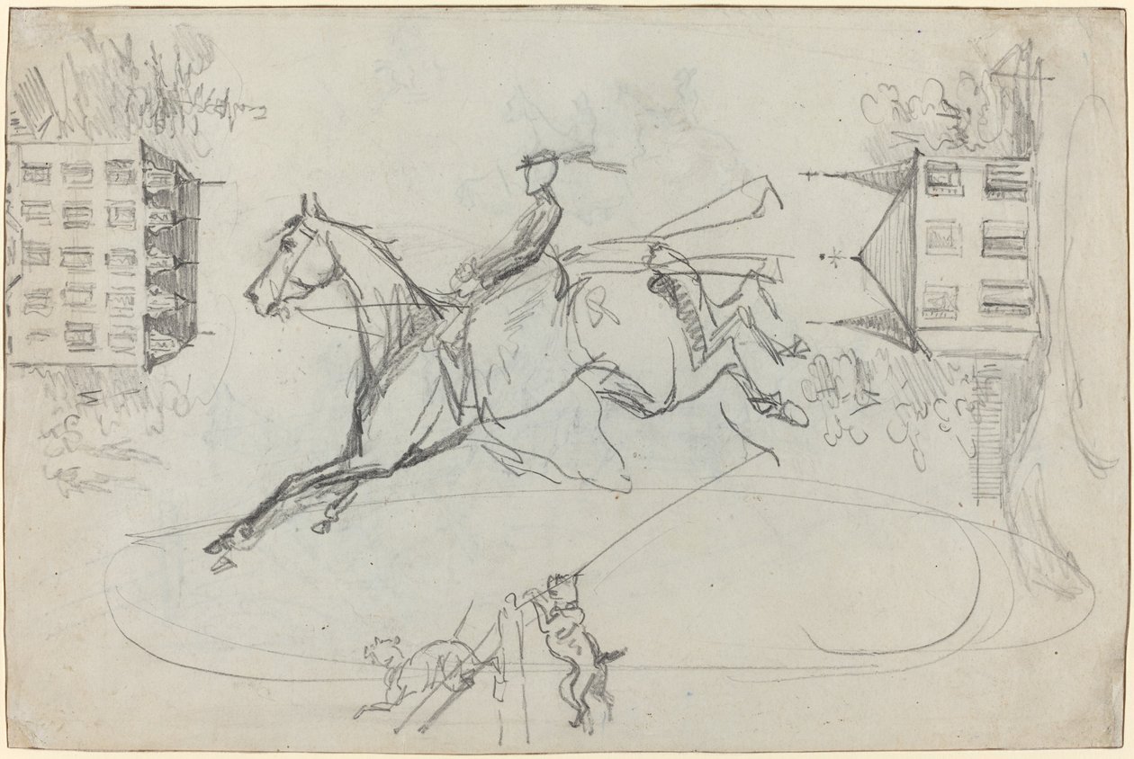 Eskizler Sayfası by Henri de Toulouse Lautrec