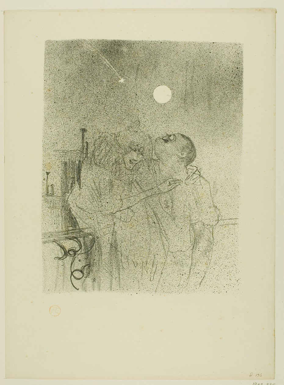 Désiré Dihau'dan Melodiler'den Kayan Yıldızlar by Henri de Toulouse Lautrec