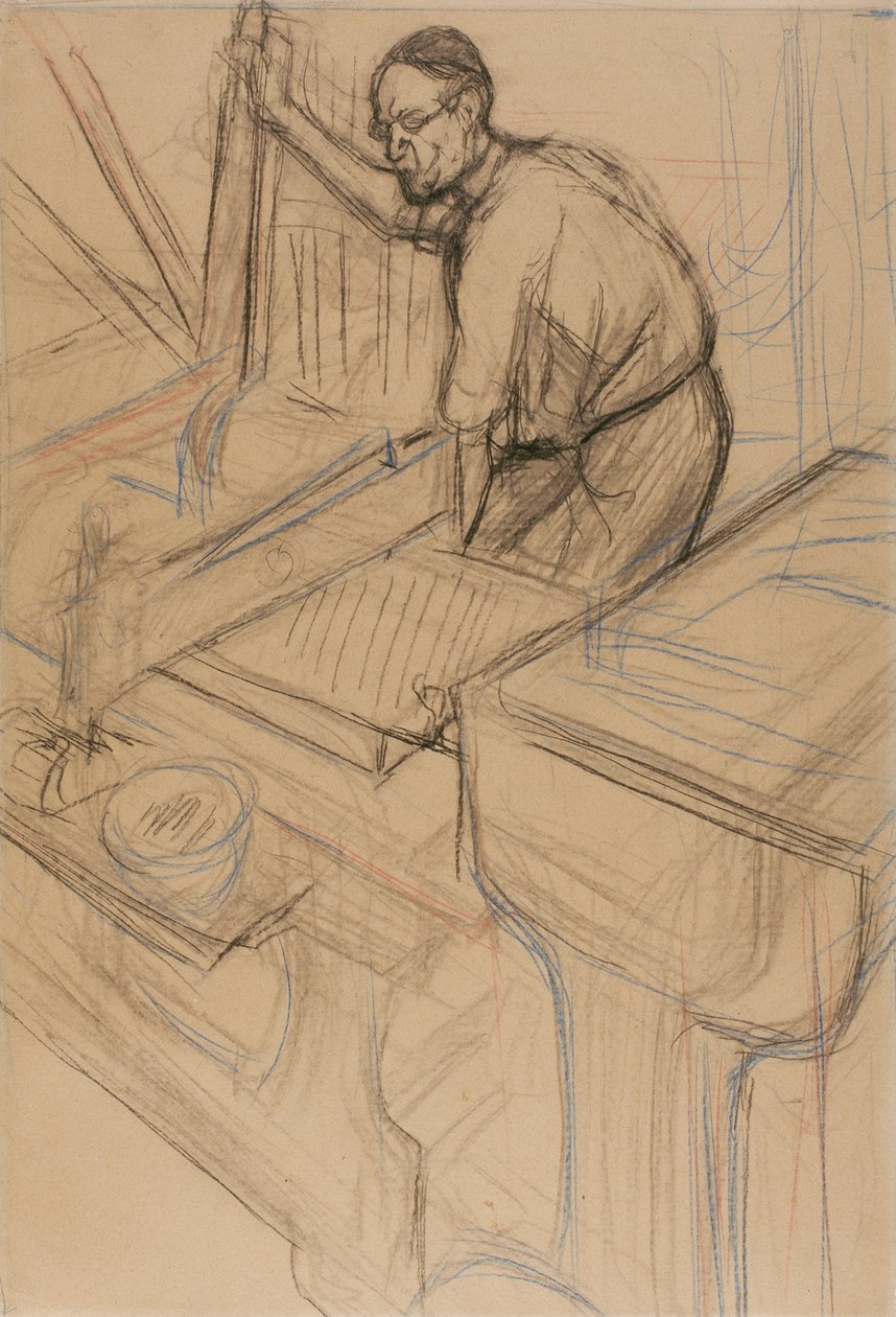 Çalışma, c.1893 by Henri de Toulouse Lautrec