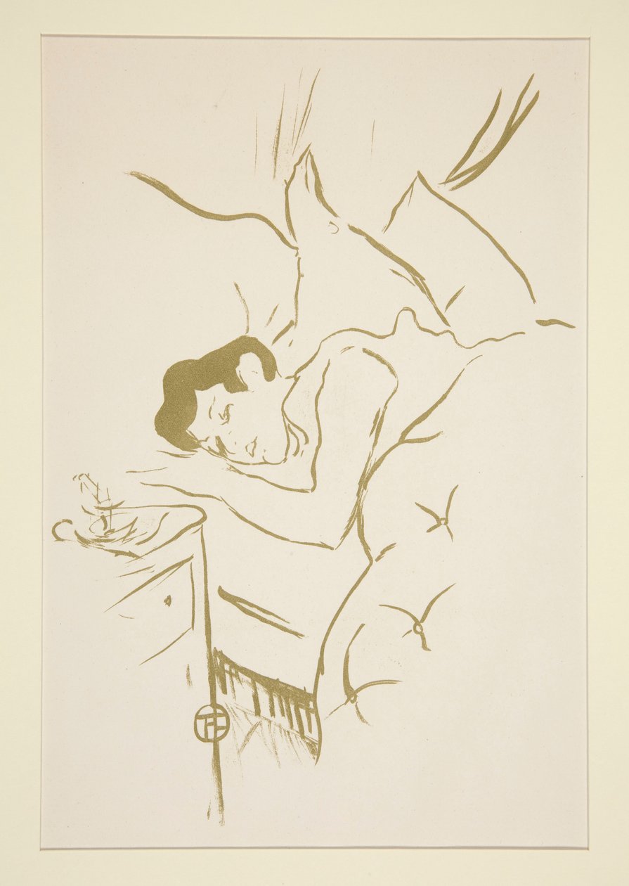 Ta bouche (Ağzınız) by Henri de Toulouse Lautrec