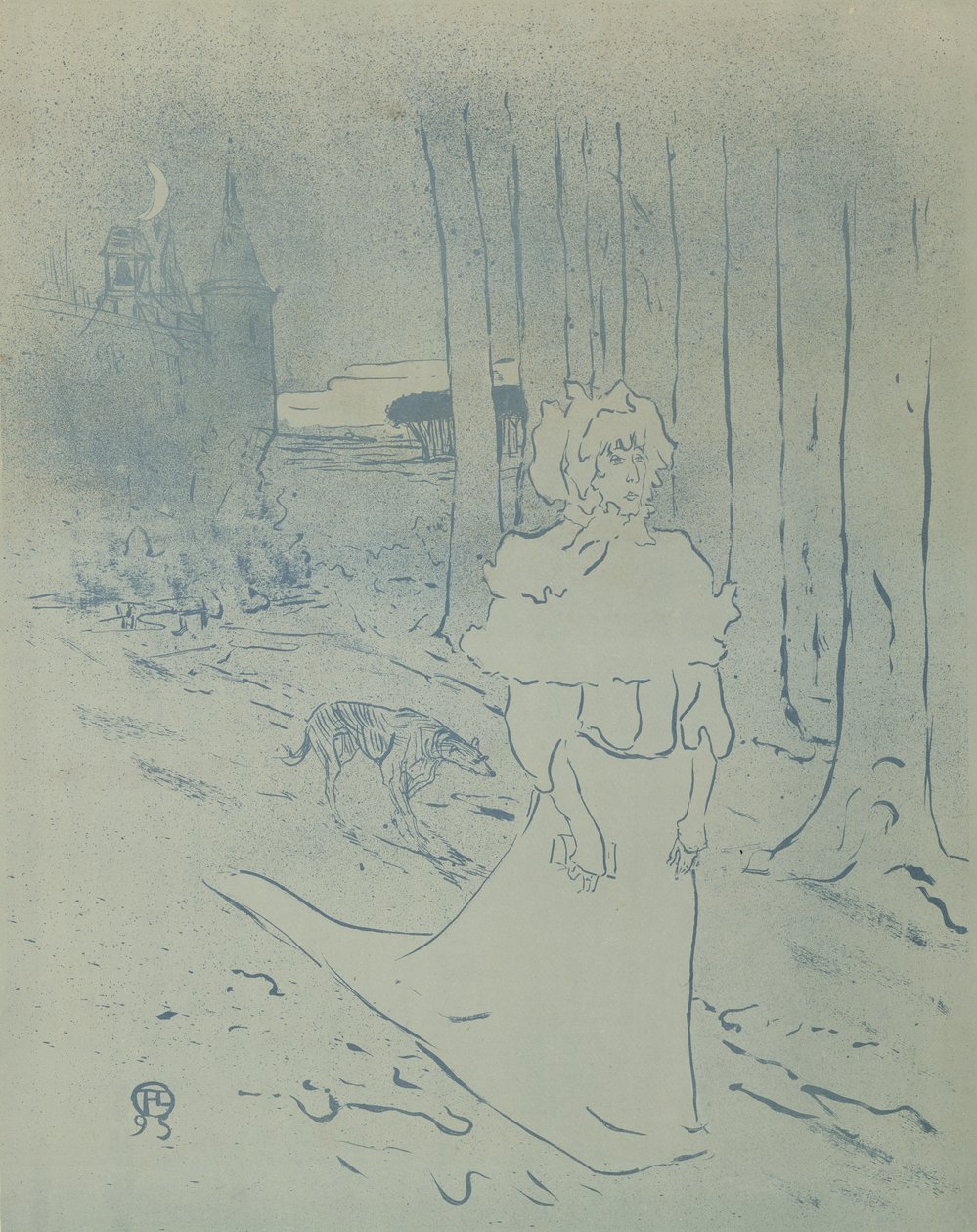 Alarm Zili, 1895 by Henri de Toulouse Lautrec
