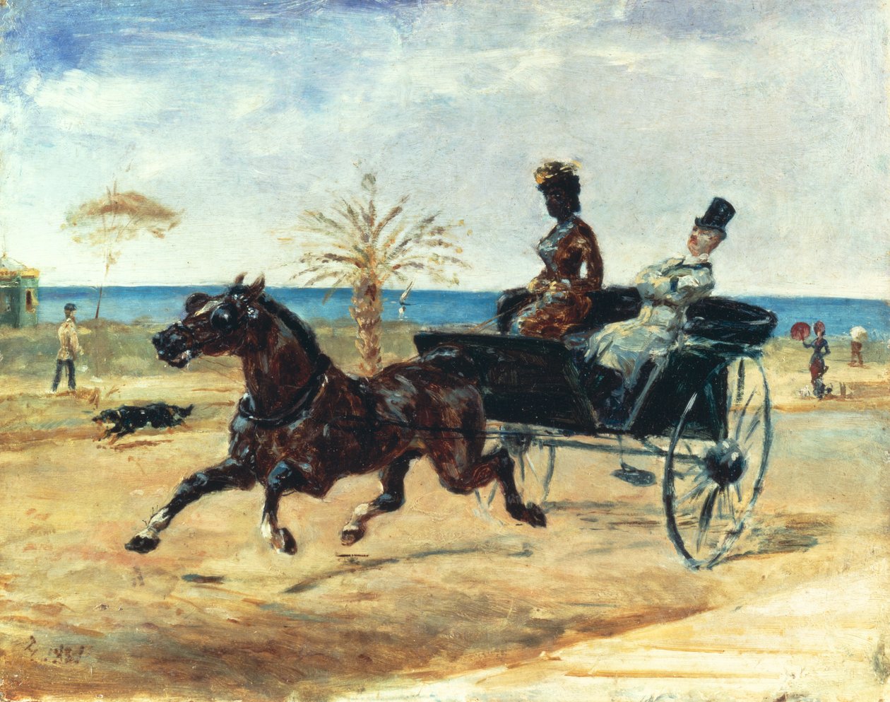 Kara Kontes, 1881 by Henri de Toulouse Lautrec