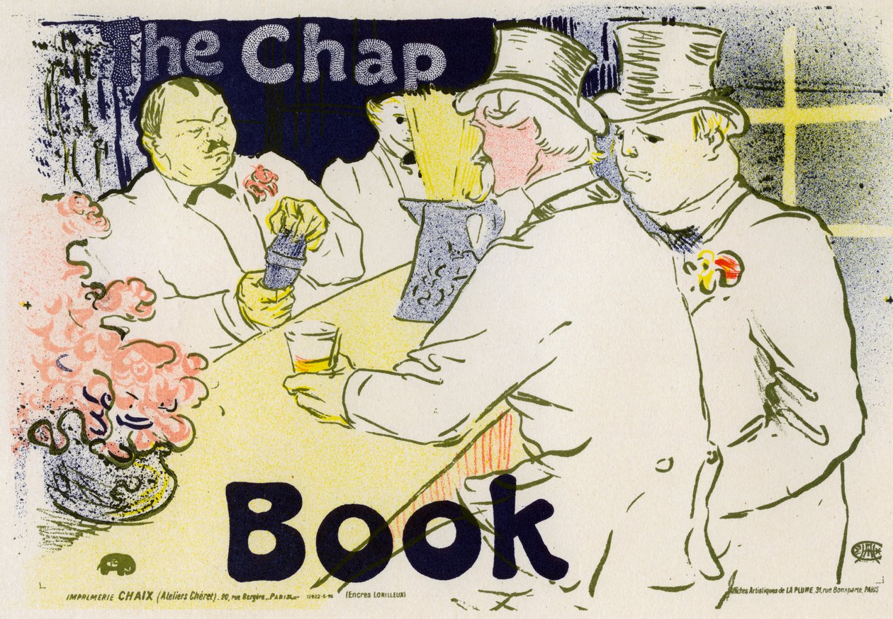 Chap Kitabı, 1896. by Henri de Toulouse Lautrec