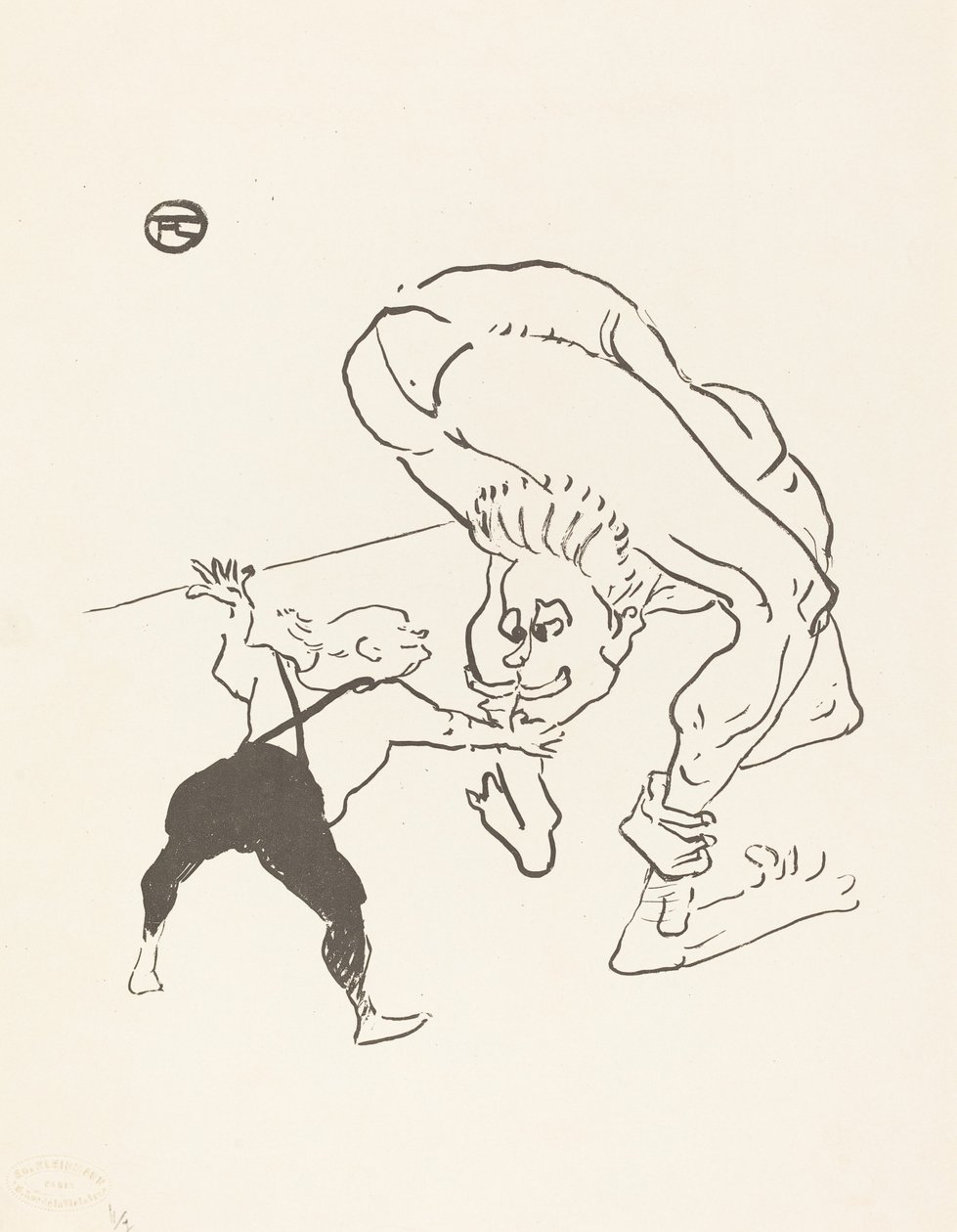 Marco Kardeşler, 1895. by Henri de Toulouse Lautrec