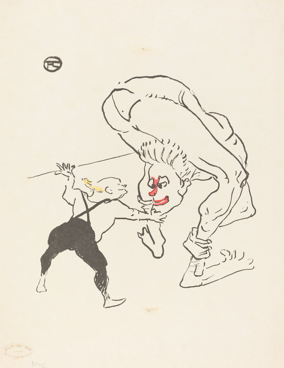 Marco Kardeşler, 1895. by Henri de Toulouse Lautrec