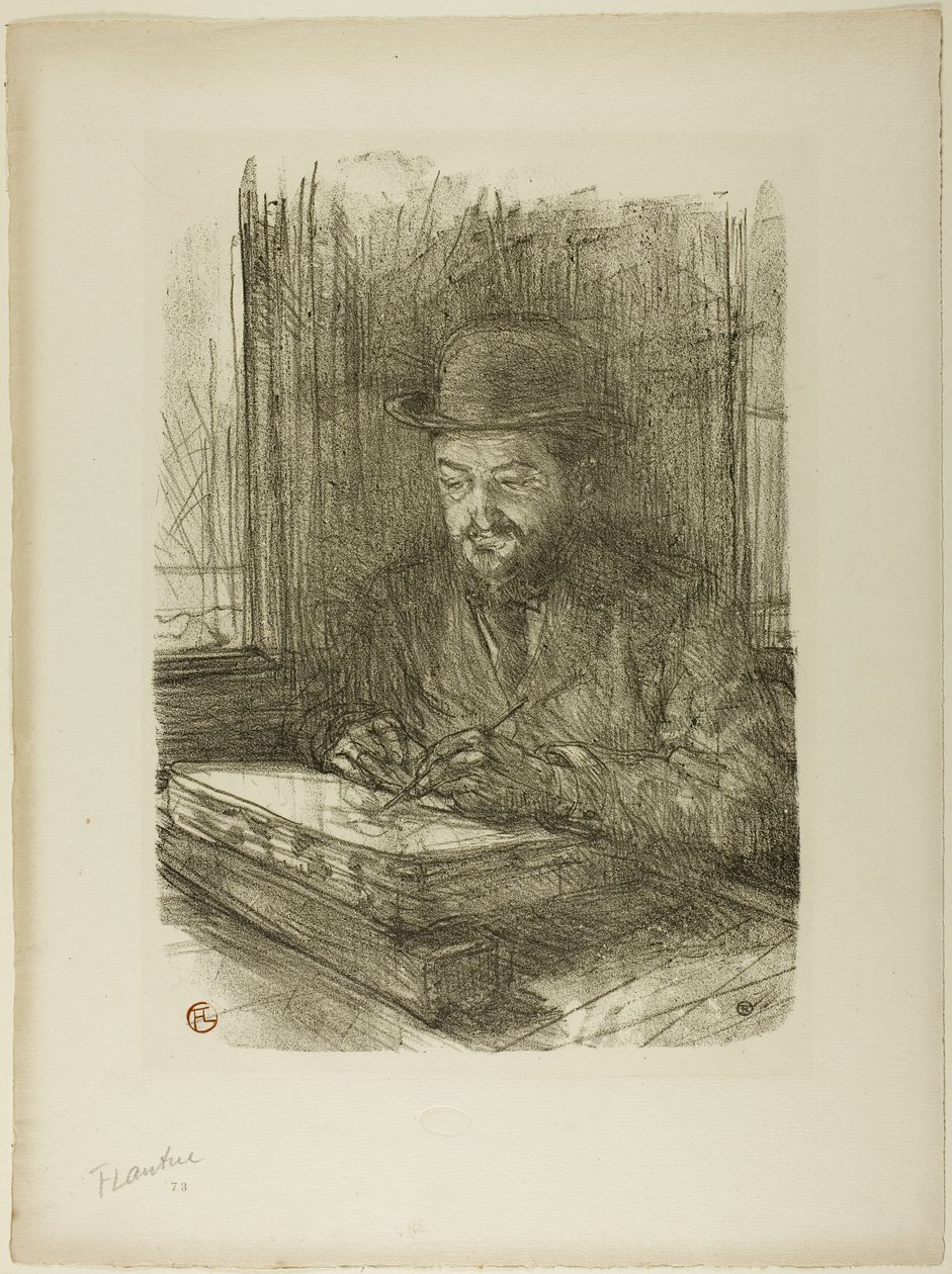 Usta Oymacı, Adolphe Albert by Henri de Toulouse Lautrec