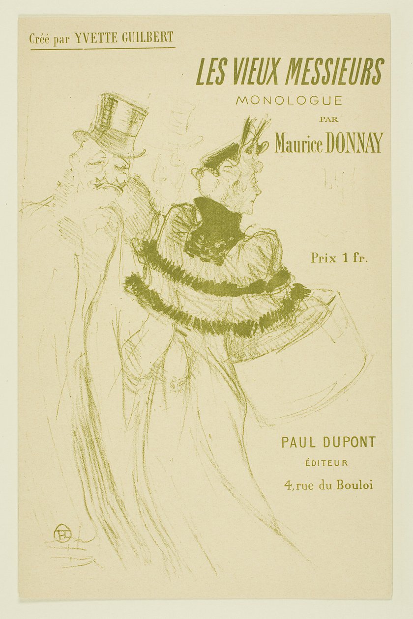 eski beyler by Henri de Toulouse Lautrec