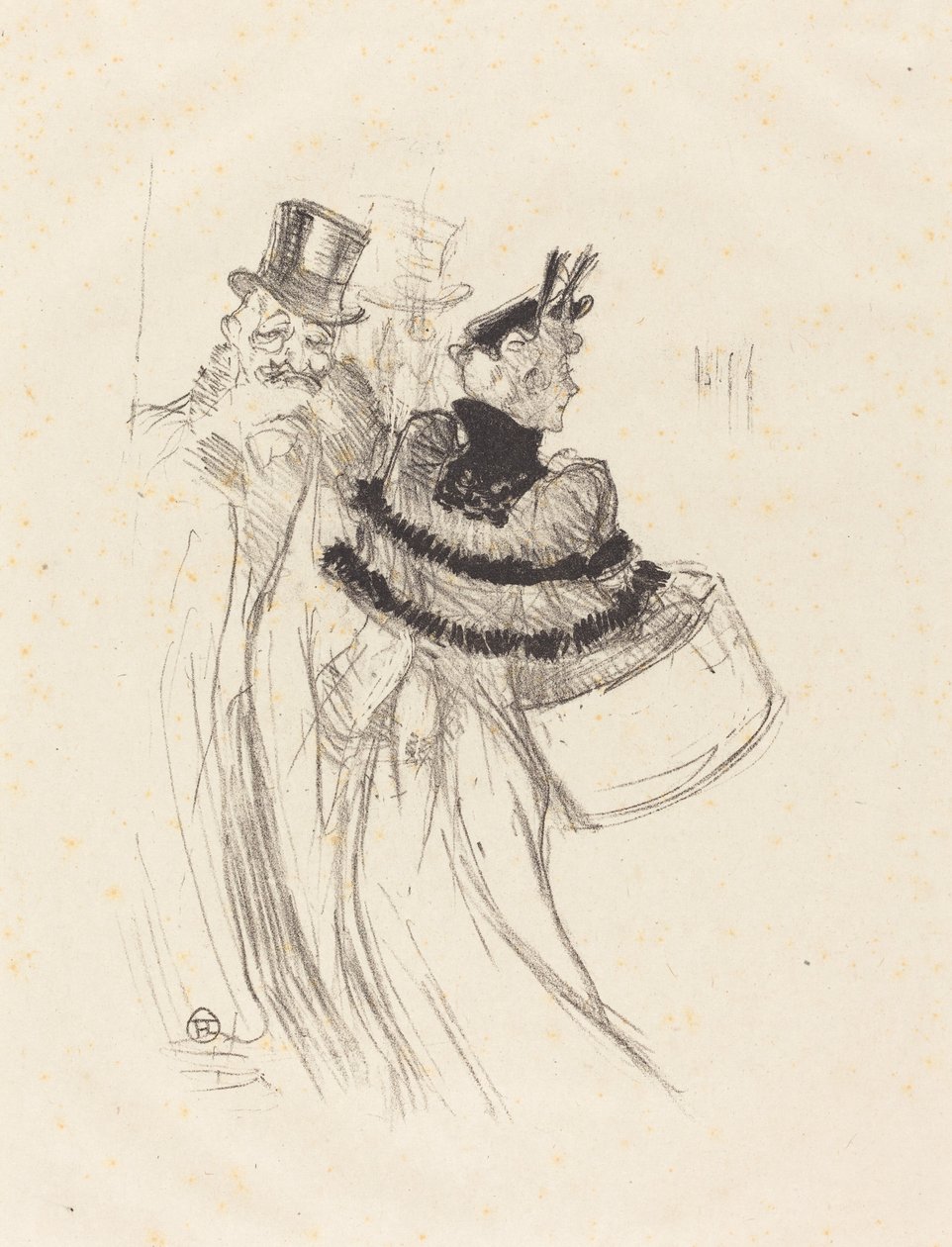 Yaşlı Beyler Eski Beyler, 1894. by Henri de Toulouse Lautrec