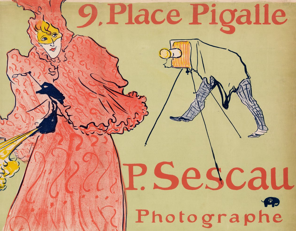 Fotoğrafçı Sescau Fotoğrafçı Sescau, 1894., 1894. by Henri de Toulouse Lautrec