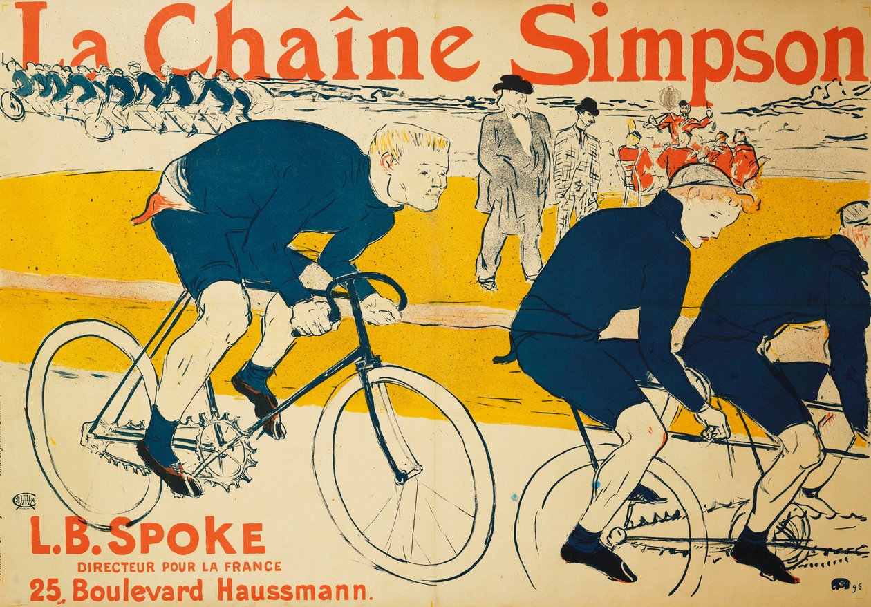 Simpson Zinciri; Simpsons Zinciri, 1896 by Henri de Toulouse Lautrec