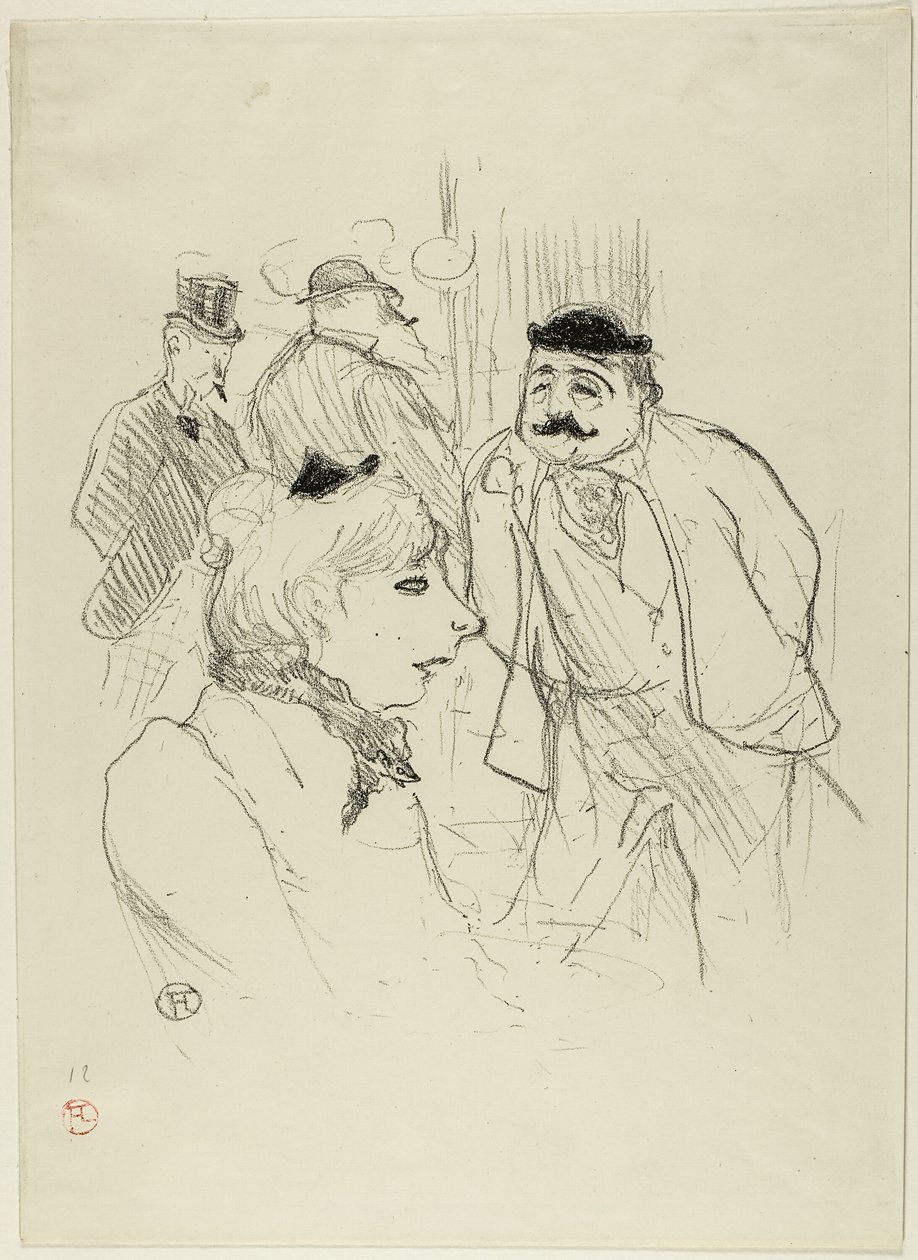 Sap—Moulin Rouge by Henri de Toulouse Lautrec