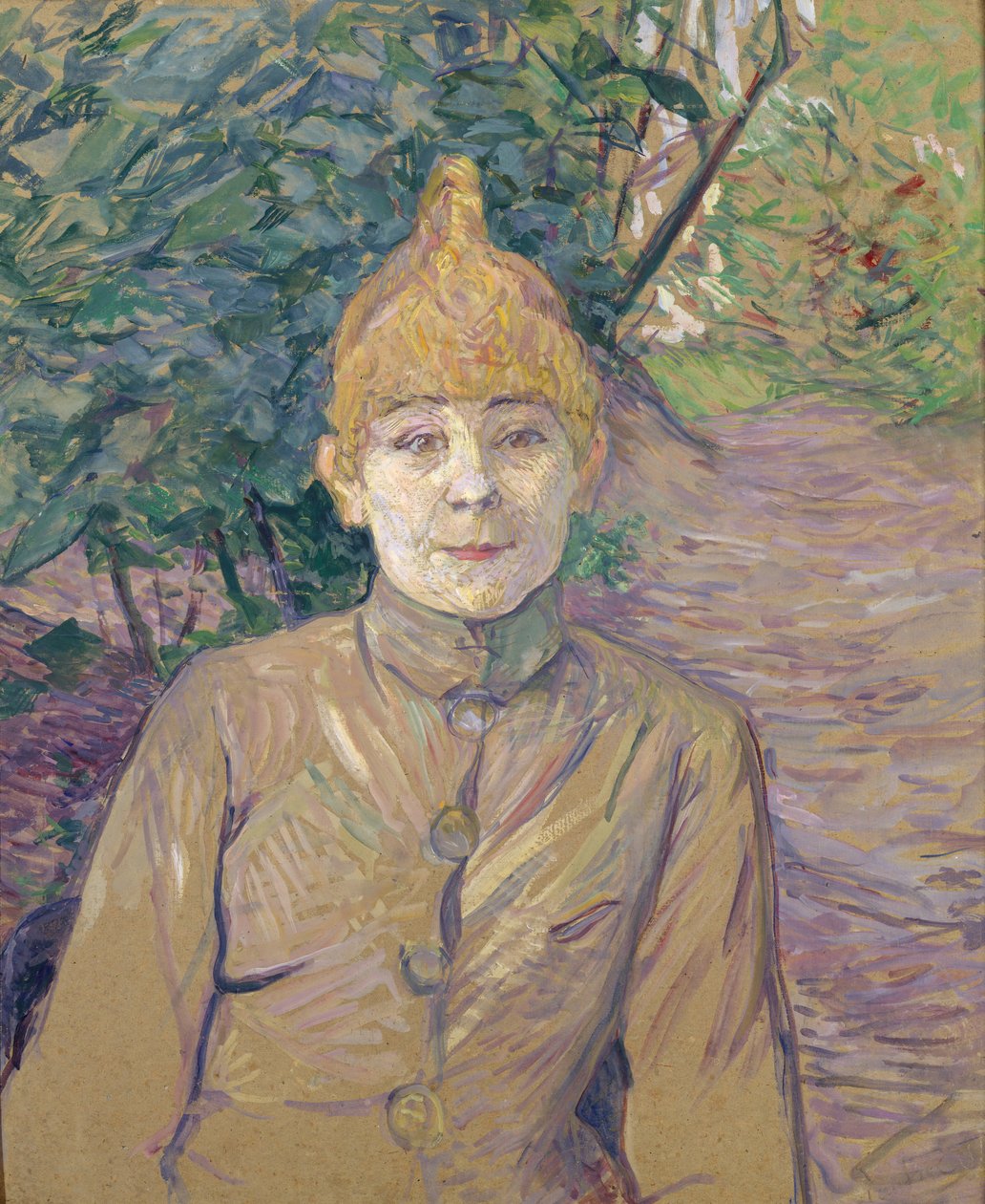 Streetwalker, ca. 1890-91. by Henri de Toulouse Lautrec
