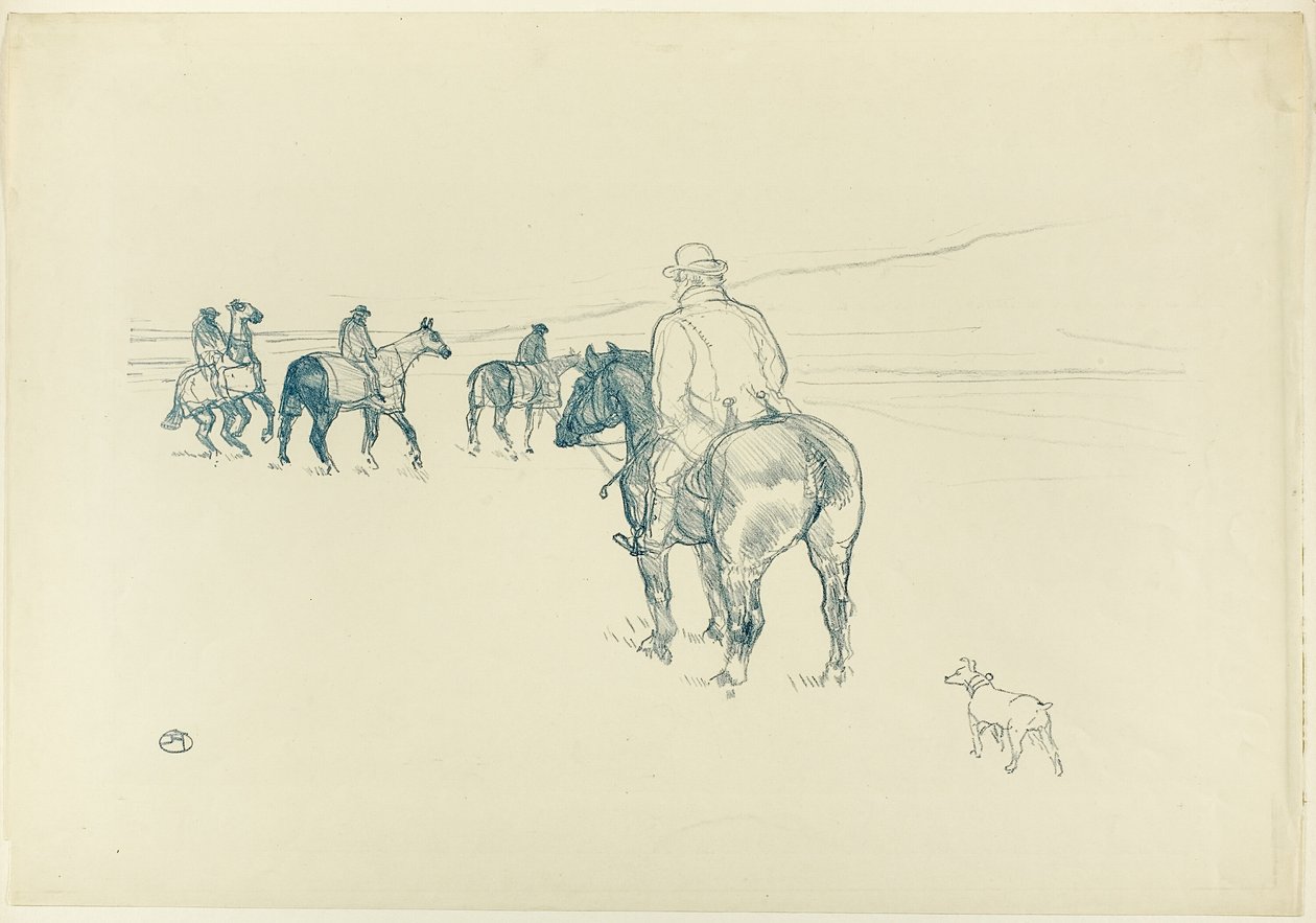 Eğitmen by Henri de Toulouse Lautrec