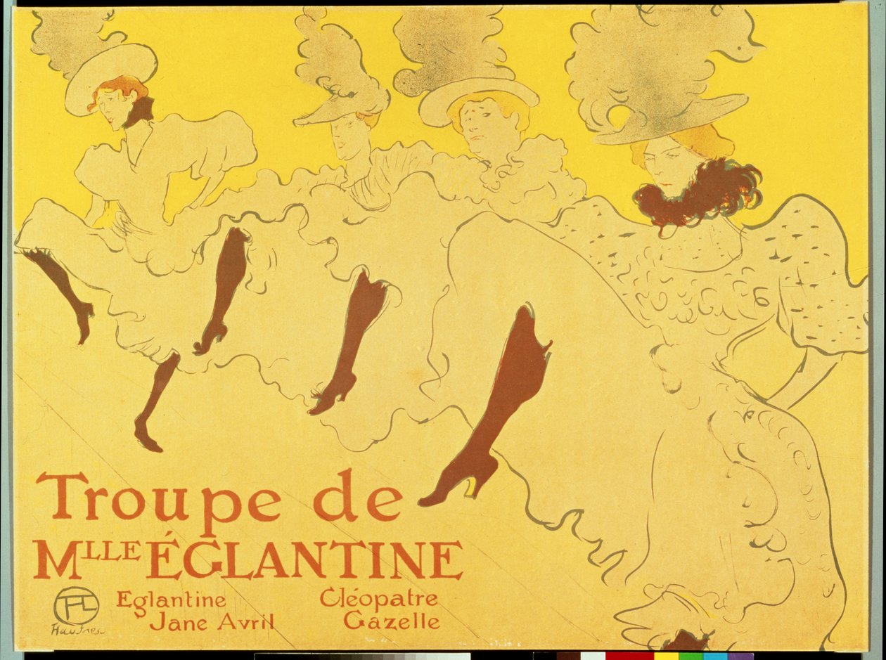 Matmazel Eglantine Topluluğu, 1896 by Henri de Toulouse Lautrec
