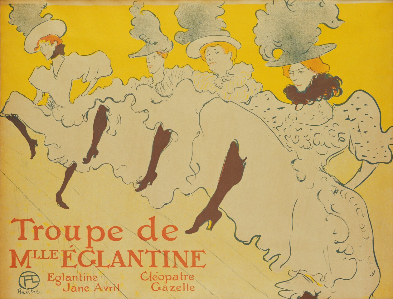 Matmazel Eglantine Topluluğu, 1896 by Henri de Toulouse Lautrec